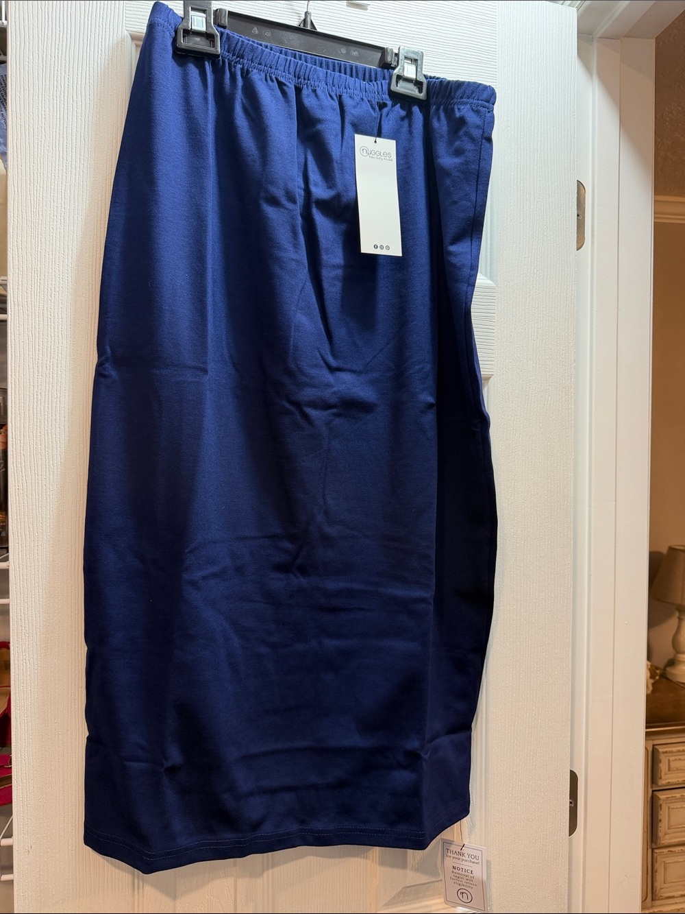 Nuggles Navy Maxi Skirt